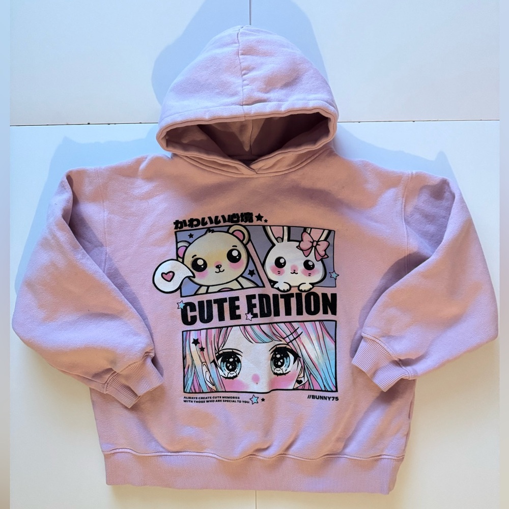 Zara Kid's Oversize Hoodie Sweatshirt in Size 11-12 GUC